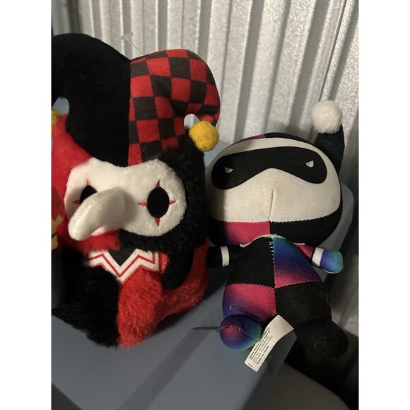 Squishable Alter Ego Plague Doctor Jester Plush 7” With Harley Quin Plush Both - Picture 1 of 9